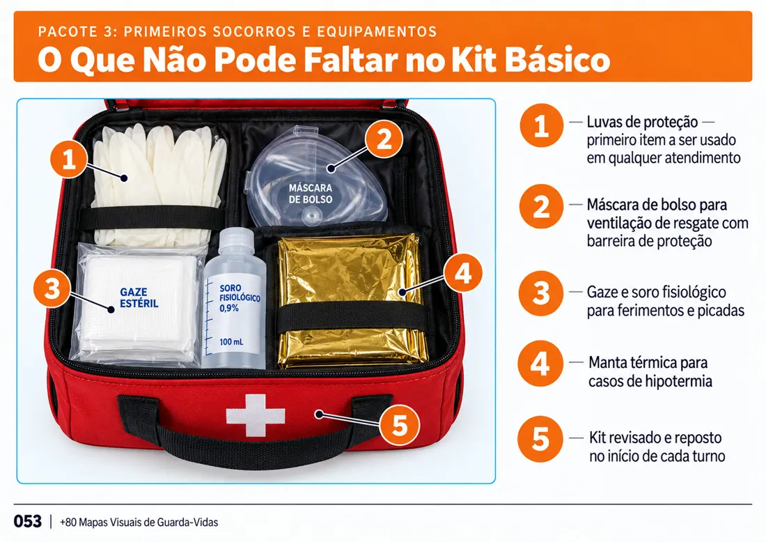 Mapa 053: O Que Não Pode Faltar no Kit Básico